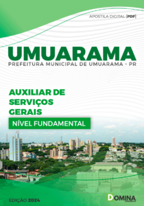 Apostila Auxiliar Serviços Gerais Umuarama PR 2024