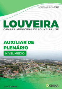 Apostila Auxiliar de Plenário Câmara Louveira SP 2024