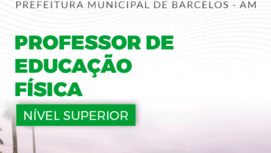 Apostila Barcelos AM 2024 Professor De Educação Física