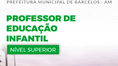 Apostila Barcelos AM 2024 Professor De Educação Infantil