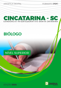 Apostila CINCATARINA SC 2024 Biólogo