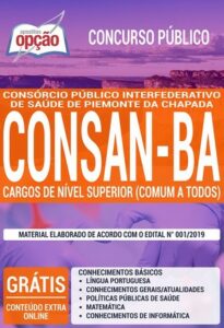 Apostila CONSAN BA – CARGOS DE NÍVEL SUPERIOR (COMUM A TODOS)