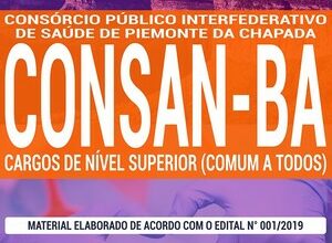 Apostila CONSAN BA – CARGOS DE NÍVEL SUPERIOR (COMUM A TODOS)