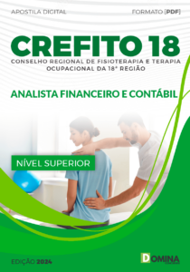 Apostila CREFITO 18 2024 Analista Financeiro E Contábil