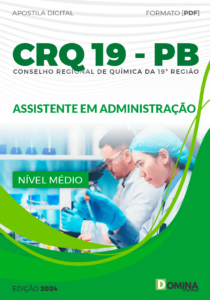 Apostila CRQ 19 PB 2024 Assistente Administrativo