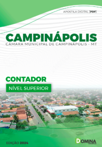 Apostila Câmara Campinápolis MT 2024 Contador