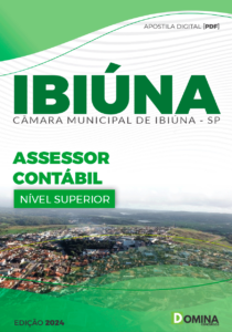 Apostila Câmara Ibiúna SP 2024 Assessor Contábil