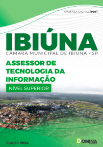 Apostila Câmara Ibiúna SP 2024 Assessor De Tecnologia Da Informação