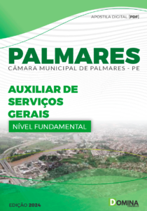 Apostila Câmara Palmares PE 2024 Auxiliar De Serviços Gerais