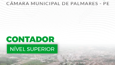 Apostila Câmara Palmares PE 2024 Contador