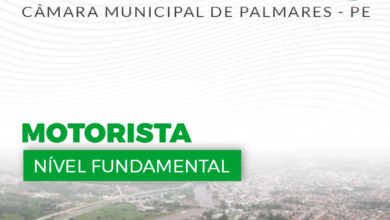 Apostila Câmara Palmares PE 2024 Motorista