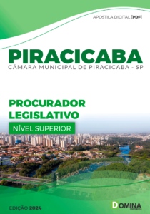 Apostila Câmara Piracicaba SP 2024 Procurador Legislativo