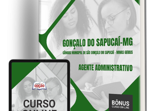 Apostila Câmara de São Gonçalo do Sapucaí – MG 2024 – Agente Administrativo