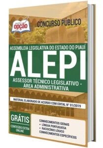 Apostila Concurso ALEPI – ASSESSOR TÉCNICO LEGISLATIVO – ÁREA ADMINISTRATIVA