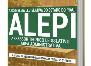 Apostila Concurso ALEPI – ASSESSOR TÉCNICO LEGISLATIVO – ÁREA ADMINISTRATIVA