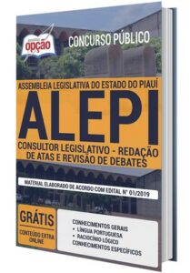 Apostila Concurso ALEPI – CONSULTOR LEGISLATIVO – REDAÇÃO DE ATAS E REVISÃO DE DEBATES