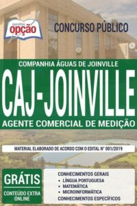 Apostila Concurso CAJ Joinville – AGENTE COMERCIAL DE MEDIÇÃO