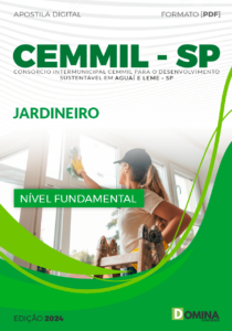 Apostila Concurso CEMMIL SP 2024 Jardineiro