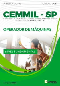 Apostila Concurso CEMMIL SP 2024 Operador de Máquinas