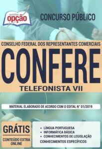 Apostila Concurso CONFERE – TELEFONISTA VII