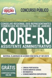 Apostila Concurso CORE RJ – ASSISTENTE ADMINISTRATIVO