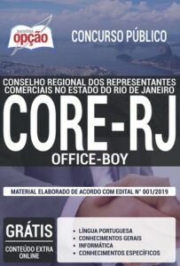 Apostila Concurso CORE RJ – OFFICE-BOY