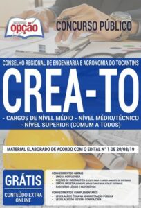 Apostila Concurso CREA TO – COMUM A TODOS OS CARGOS DE NÍVEL MÉDIO, MÉDIO/TÉCNICO E SUPERIOR