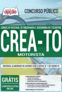 Apostila Concurso CREA TO – MOTORISTA