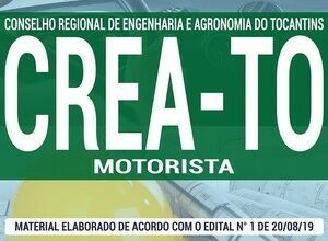 Apostila Concurso CREA TO – MOTORISTA