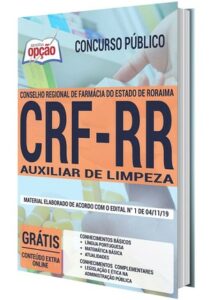 Apostila Concurso CRF RR – AUXILIAR DE LIMPEZA