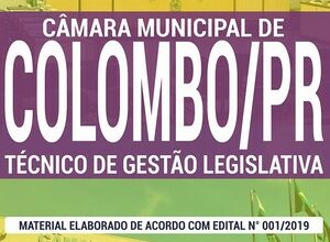 Apostila Concurso Câmara de Colombo – TÉCNICO DE GESTÃO LEGISLATIVA