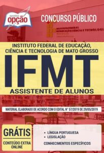 Apostila Concurso IFMT – ASSISTENTE DE ALUNOS