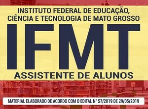 Apostila Concurso IFMT – ASSISTENTE DE ALUNOS