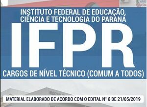 Apostila Concurso IFPR – CARGOS DE NÍVEL TÉCNICO (COMUM A TODOS)