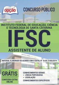 Apostila Concurso IFSC – ASSISTENTE DE ALUNO