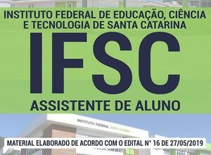 Apostila Concurso IFSC – ASSISTENTE DE ALUNO