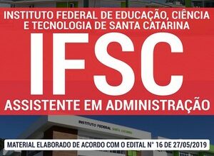 Apostila Concurso IFSC – ASSISTENTE EM ADMINISTRAÇÃO