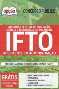 Apostila Concurso IFTO – ASSISTENTE EM ADMINISTRAÇÃO