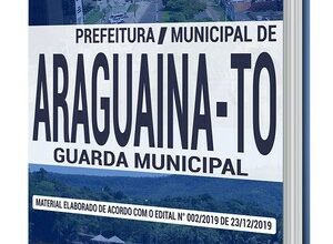 Apostila Concurso Prefeitura de Araguaína – GUARDA MUNICIPAL