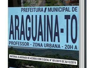 Apostila Concurso Prefeitura de Araguaína – PROFESSOR – ZONA URBANA – 20H A
