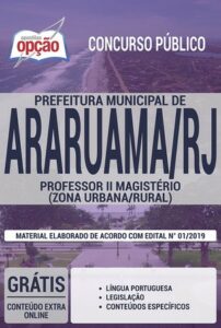 Apostila Concurso Prefeitura de Araruama – PROFESSOR II MAGISTÉRIO (ZONA URBANA/RURAL)