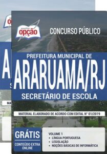 Apostila Concurso Prefeitura de Araruama – SECRETÁRIO ESCOLAR