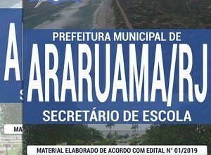 Apostila Concurso Prefeitura de Araruama – SECRETÁRIO ESCOLAR