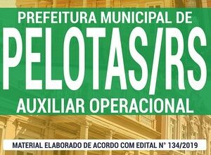 Apostila Concurso Prefeitura de Pelotas – AUXILIAR OPERACIONAL