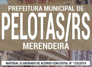 Apostila Concurso Prefeitura de Pelotas – MERENDEIRA