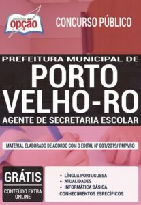 Apostila Concurso Prefeitura de Porto Velho – AGENTE DE SECRETARIA ESCOLAR