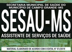 Apostila Concurso SESAU MS – ASSISTENTE DE SERVIÇOS DE SAÚDE