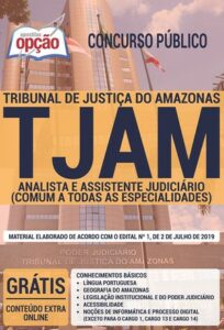 Apostila Concurso TJ AM – ANALISTA E ASSISTENTE JUDICIÁRIO (COMUM A TODAS AS ESPECIALIDADES)