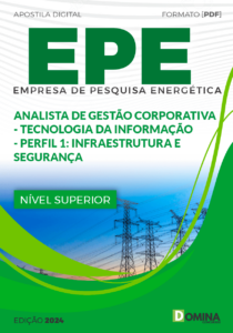 Apostila EPE 2024 Analista de Gestão Infraestrutura e Segurança