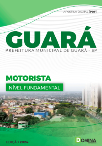 Apostila Guará SP 2024 Motorista